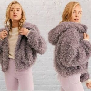 Free People Zuri Parka Light Purple
